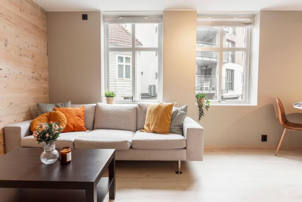 New! Modern Apartment In Historic Area Of Bergen! Екстер'єр фото